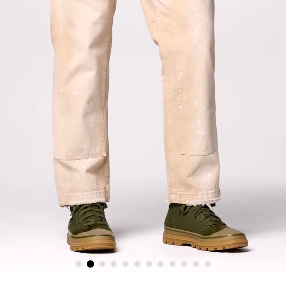 Sorel Green and Tan Men's Sneakers NWT - Picture 4 of 13